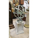 Armillary Sphere Gothic Plinth